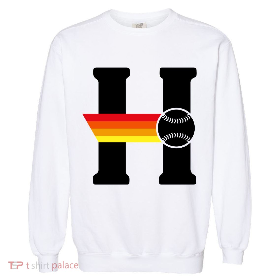 Houston Baseball H Garment-Dyed Sweatshirt