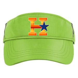 Houston Baseball H Star Logo Adult Drive Performance Visor