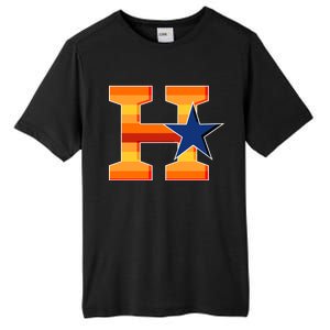 Houston Baseball H Star Logo Tall Fusion ChromaSoft Performance T-Shirt