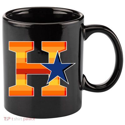 Houston Baseball H Star Logo 11oz C Handle Ceramic Mug