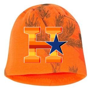 Houston Baseball H Star Logo Kati - Camo Knit Beanie