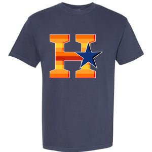 Houston Baseball H Star Logo Garment-Dyed Heavyweight T-Shirt