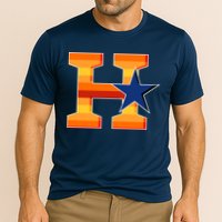 Houston Baseball H Star Logo Performance Shirt