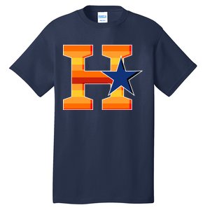 Houston Baseball H Star Logo Tall T-Shirt