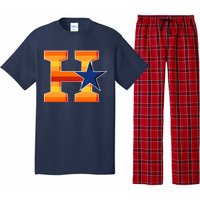 Houston Baseball H Star Logo Pajama Set