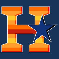 Houston Baseball H Star Logo 16 in Basic Backpack