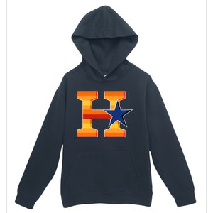 Houston Baseball H Star Logo Urban Pullover Hoodie