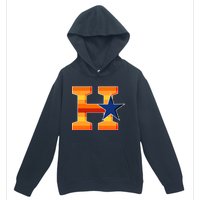 Houston Baseball H Star Logo Urban Pullover Hoodie