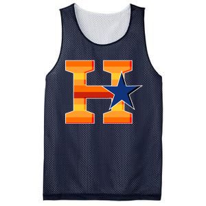 Houston Baseball H Star Logo Mesh Reversible Basketball Jersey Tank