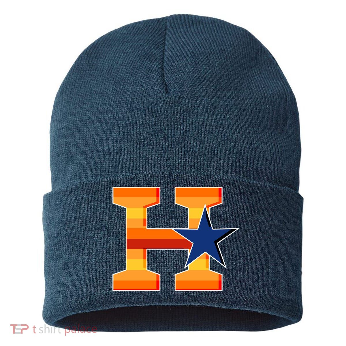 Houston Baseball H Star Logo Sustainable Knit Beanie