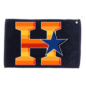 Houston Baseball H Star Logo Grommeted Golf Towel