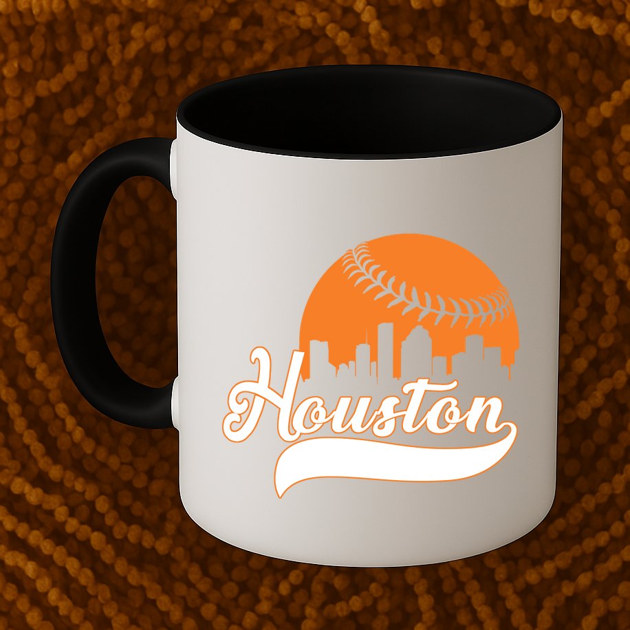 Houston Baseball Team City Mug