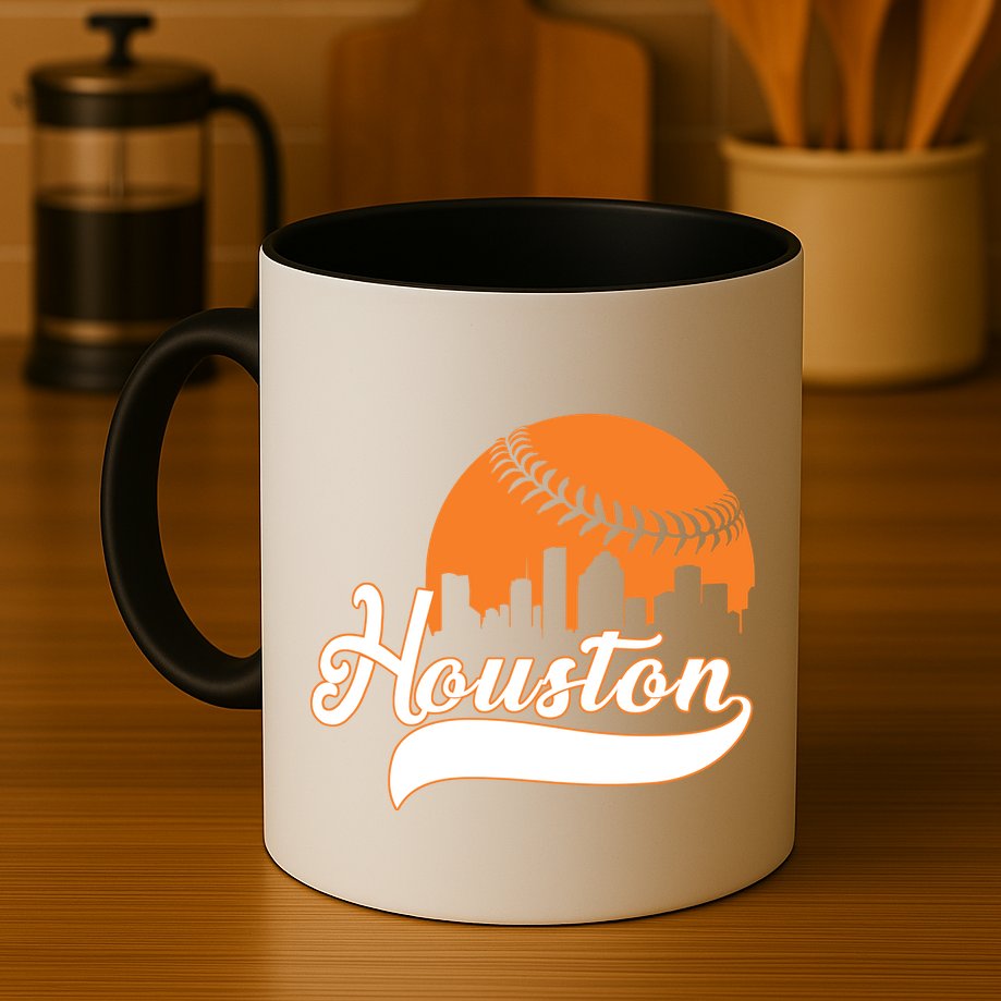 Houston Baseball Team City Mug