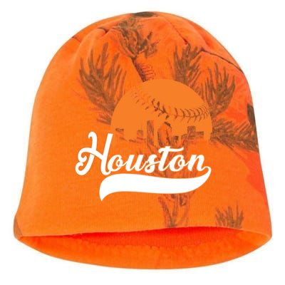 Houston Baseball Team City Kati - Camo Knit Beanie