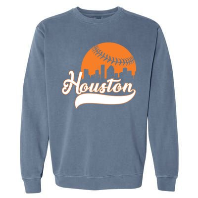 Houston Baseball Team City Garment-Dyed Sweatshirt