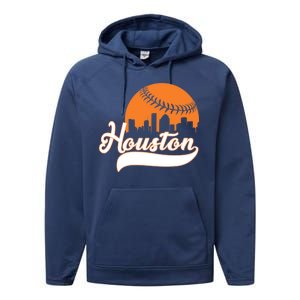 Houston Baseball Team City Performance Fleece Hoodie