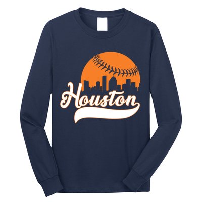 Houston Baseball Team City Long Sleeve Shirt