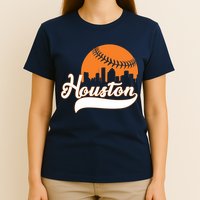 Houston Baseball Team City T-Shirt