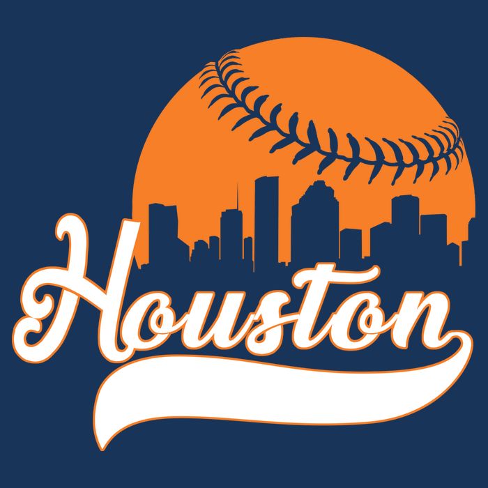 Houston Baseball Team City T-Shirt