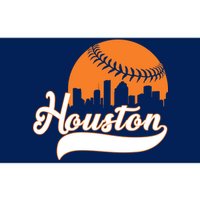 Houston Baseball Team City Bumper Sticker