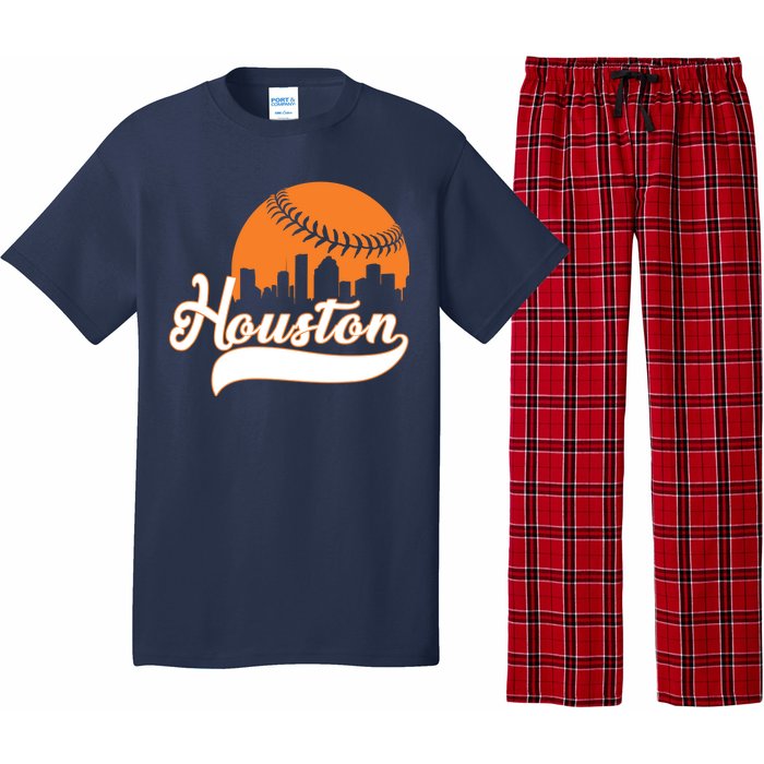 Houston Baseball Team City Pajama Set