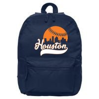 Houston Baseball Team City 16 in Basic Backpack