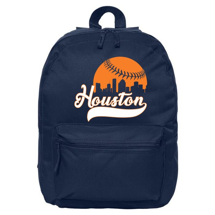 Houston Baseball Team City 16 in Basic Backpack