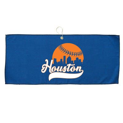 Houston Baseball Team City Large Microfiber Waffle Golf Towel