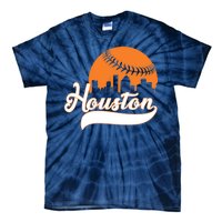 Houston Baseball Team City Tie-Dye T-Shirt