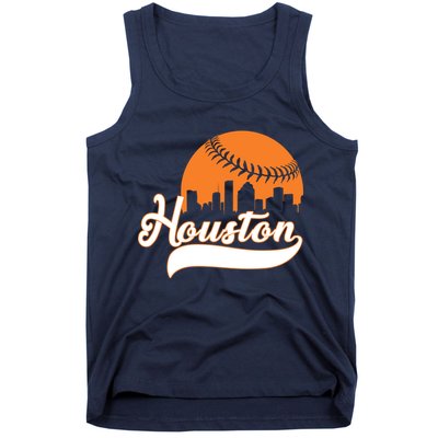 Houston Baseball Team City Tank Top