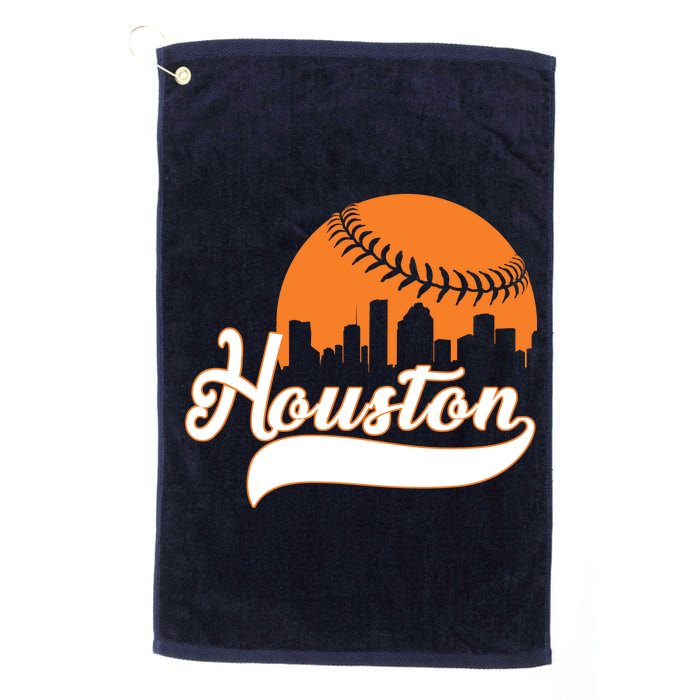 Houston Baseball Team City Platinum Collection Golf Towel