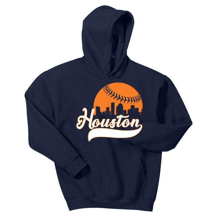 Houston Baseball Team City Kids Hoodie