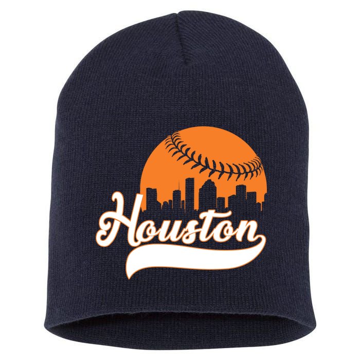 Houston Baseball Team City Short Acrylic Beanie