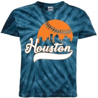 Houston Baseball Team City Kids Tie-Dye T-Shirt