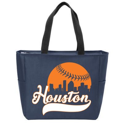 Houston Baseball Team City Zip Tote Bag