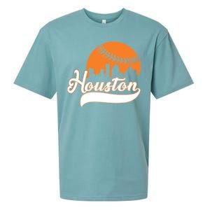 Houston Baseball Team City Sueded Cloud Jersey T-Shirt