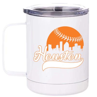 Houston Baseball Team City 12 oz Stainless Steel Tumbler Cup