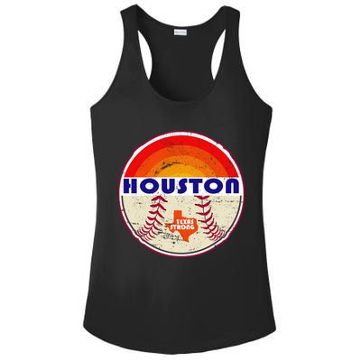 Houston Baseball Texas Strong Ladies PosiCharge Competitor Racerback Tank