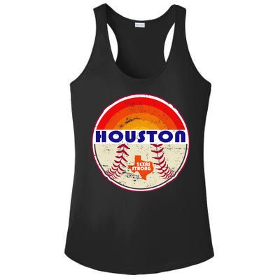 Houston Baseball Texas Strong Ladies PosiCharge Competitor Racerback Tank