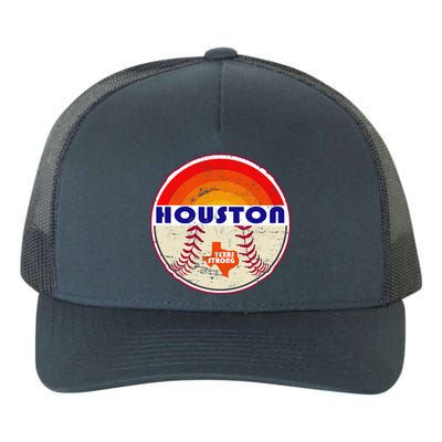 Houston Baseball Texas Strong Yupoong Adult 5-Panel Trucker Hat