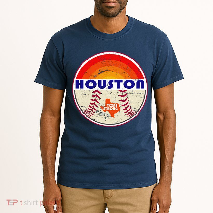 Houston Baseball Texas Strong Tall T-Shirt