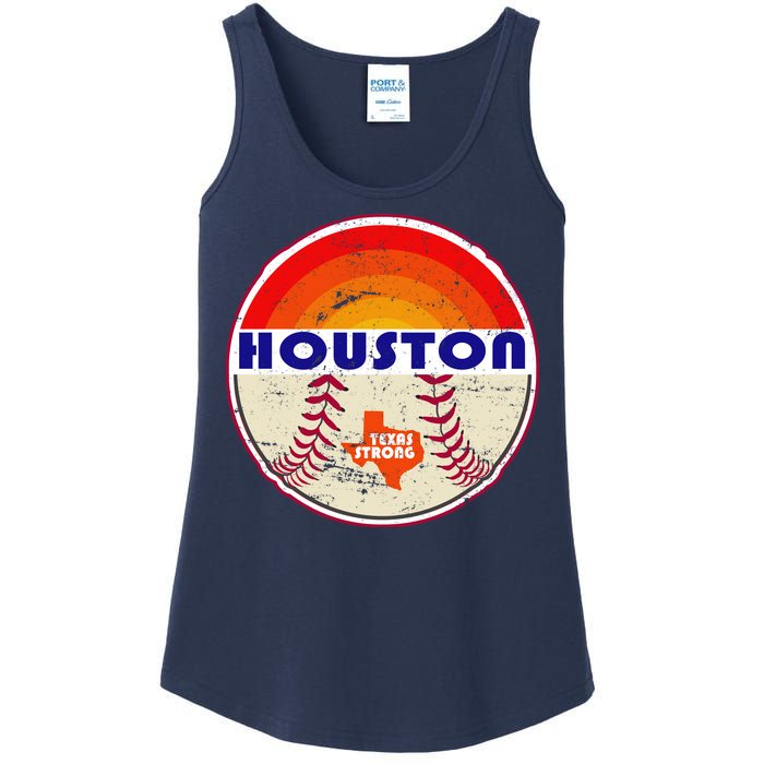 Houston Baseball Texas Strong Ladies Essential Tank