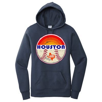 Houston Baseball Texas Strong Women's Pullover Hoodie