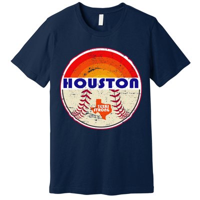 Houston Baseball Texas Strong Premium T-Shirt