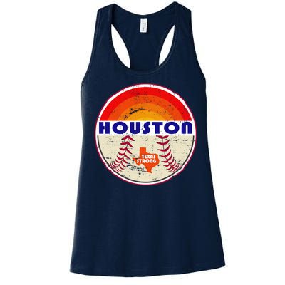 Houston Baseball Texas Strong Women's Racerback Tank