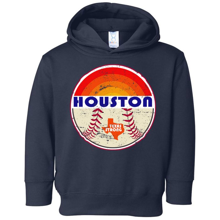 Houston Baseball Texas Strong Toddler Hoodie