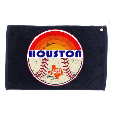 Houston Baseball Texas Strong Grommeted Golf Towel