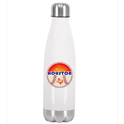 Houston Baseball Texas Strong Stainless Steel Insulated Water Bottle