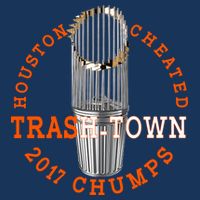 Houston Cheated Trash-Town 2017 Chumps Garment-Dyed Heavyweight T-Shirt