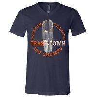 Houston Cheated Trash-Town 2017 Chumps V-Neck T-Shirt